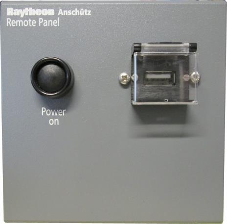 2.1.8 Remote Panel USB Port The Remote Panel with USB Port is a special unit used for Black Box Radar equipment or in combination with a complete Bridge System.