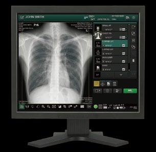 enabling the radiographer to easily confirm the modality selected.