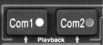 Smart Front Panel Jack When music 1 is actively playing through the rear panel input, the front jack automatically becomes an advisory audio input, and is NOT muted by radio or intercom conversations.