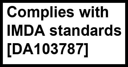 Description: IMDA compliance mark The Info-communications