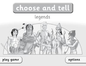 Introduction This beautifully illustrated story program allows the learner to select a legendary hero and create their own adventure.