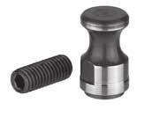 Rotating a single hex drive pulls down and locks the fixture or workpiece to the pallet.