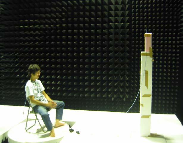 Scenery of Experiment Anechoic