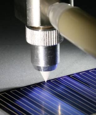 Parallel Printing for Solar Industry To meet the solar industry throughput requirement, parallel printing by scaling up the