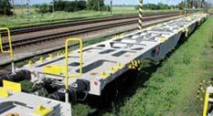 Sggmrss 90 wagon [8] S - flat carriage wagon with 2 parts, gg - for containers, loading length over