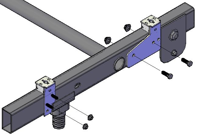 Mounting Bracket Installation Part 1: Bracket Placement & Bed Hole Locations Since most truck beds are not installed square to the frame or are the same distance from the back of the cab, the
