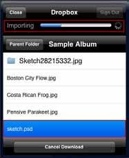 Importing PSDs You have the ability to import layered PSD files. The canvas size and number of layers will be respected, as long as they are within the capacity of SketchBook Pro on your device.