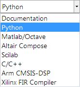5.2.5. Support for 3 rd party software development frameworks Comprehensive royalty free software development frameworks for Python, Matlab, Octave, Scilab, Compose and C/C++ (including examples) can