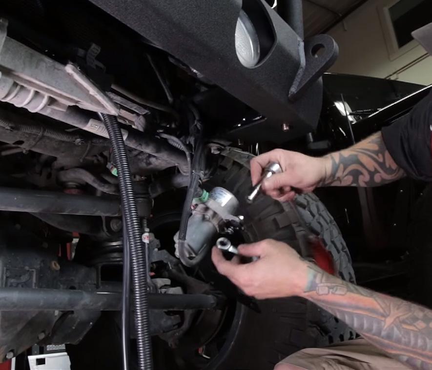 18 OPTIONAL - If you have a 2012 Wrangler or newer you will need to install the