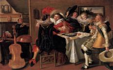 HALS, Merry Company at Table,