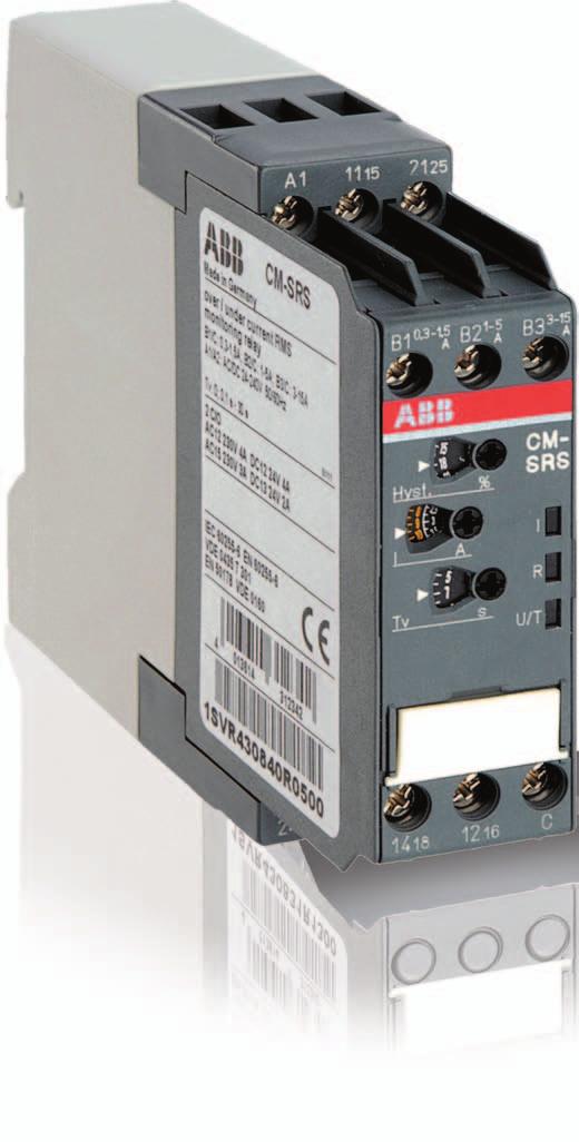 Data sheet Current monitoring relays CM-SRS.
