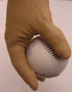 with glove, two