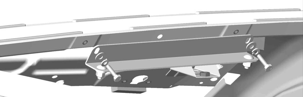 Installation Instructions 40670 Step 3PMC Upper Mount to Van Attach the top pillar mount (M) to threaded embosses in the cross support near the roof of the van using M6 x 25mm bolts (10) with