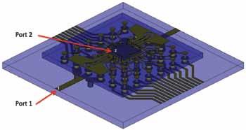 Using Analyst TM to Quickly and Accurately Optimize a Chip-Module-Board Transition 36 High Frequency Electronics By Dr.