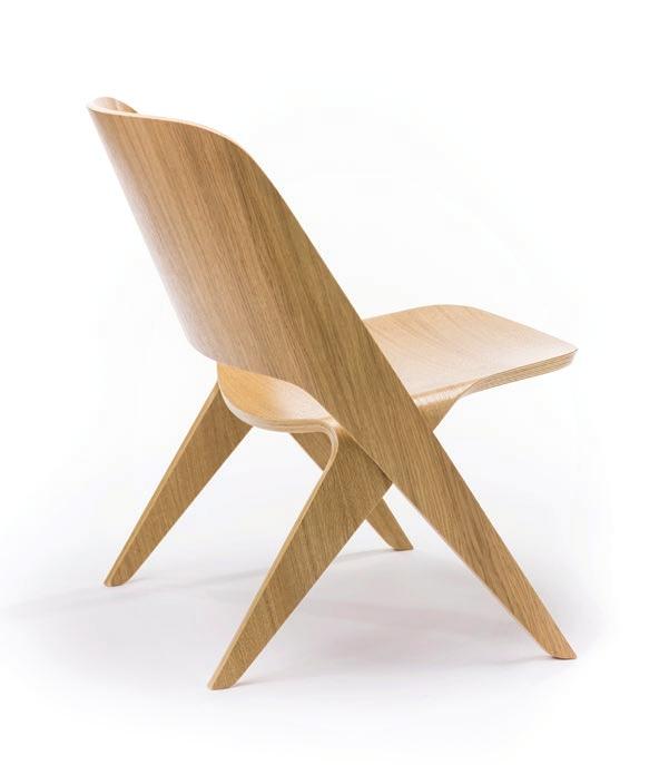 Lavitta Lounge Chair Design: Poiat Material Mould pressed plywood Dimensions (mm) Depth: 650 Width: 630 Height: 750 Seat height: 385 Basic colors Soft Oak (laquered) Black (stained) Special colors