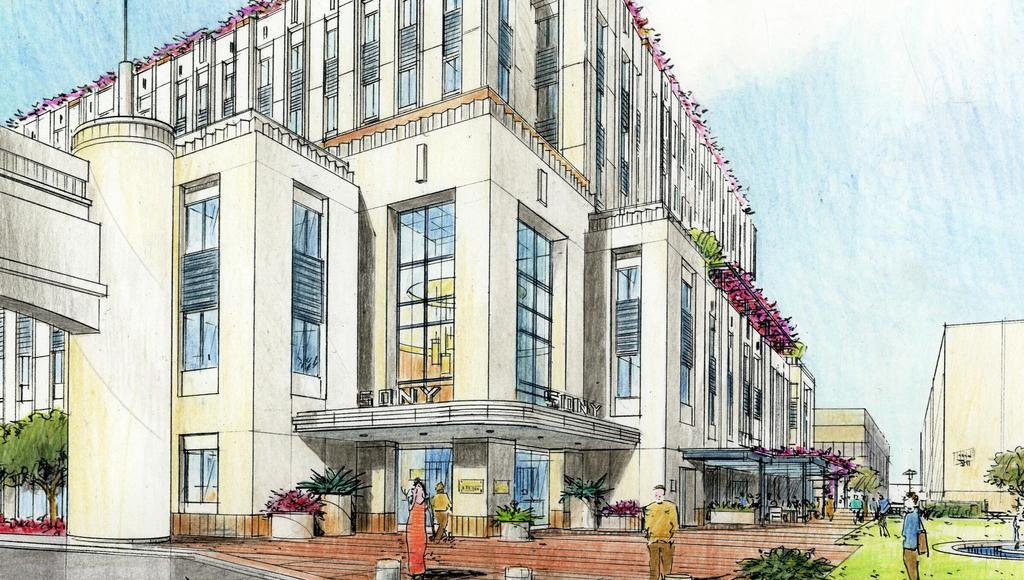Rendering - View from B St. & 9th Ave.