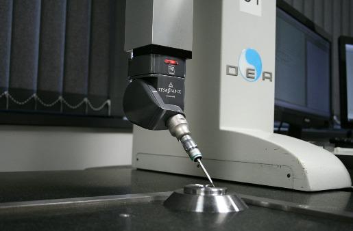 The machine can inspect most surfaces and outlines of objects including complex threads, gear teeth and milling cutters Zeiss Prismo CMM Machine fitted with Renishaw 5 axis CMM sensor technology.