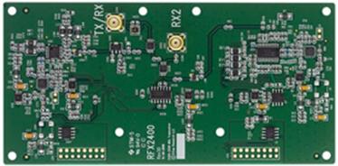 Figure 3.3-2: The photo of the RFX 2400 daughterboard.