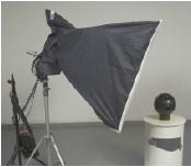The first advantage means that the light is evenly distributed and smooth over the area the umbrella is lighting.