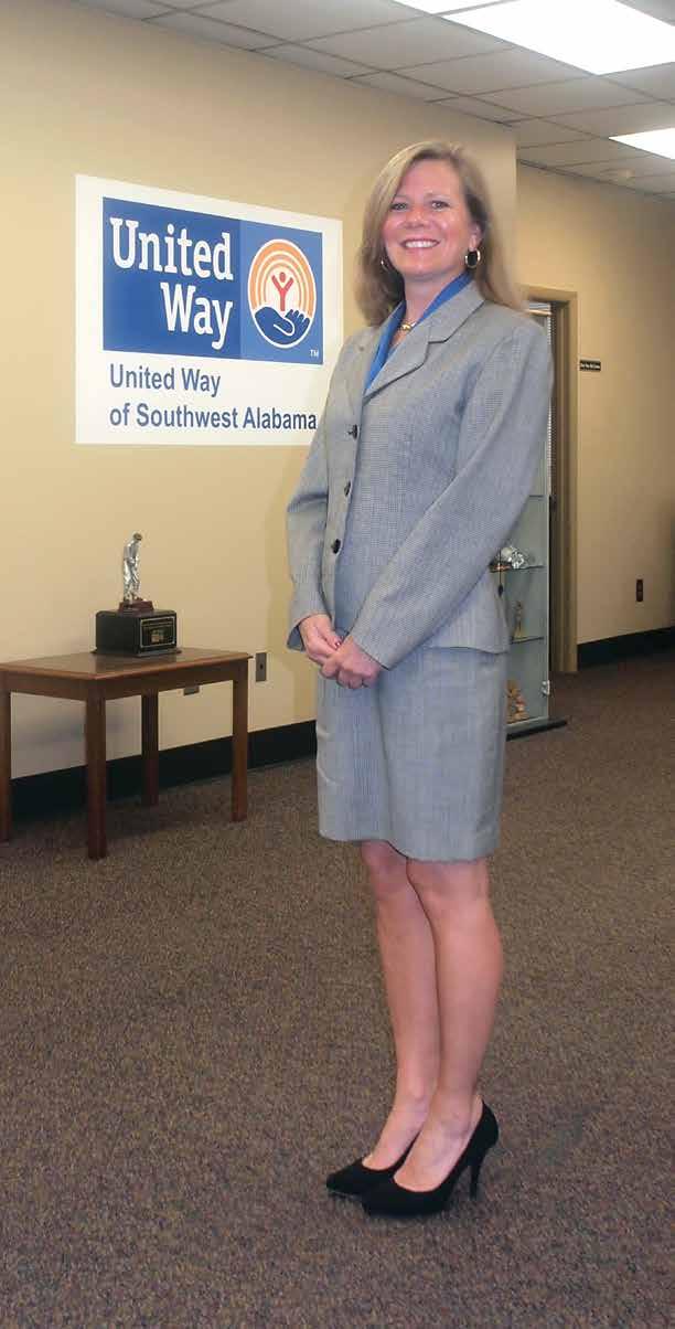 CEO profile Jill Chenoweth Company: United Way of Southwest Alabama Title: President/CEO Hometown: Crossett, Ark.