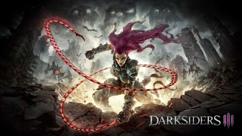 Gameplay Darksiders III is an action-adventure game. Players take control of Fury, sister of War and Death, two of the Four Horsemen of the Apocalypse, from a third-person perspective.