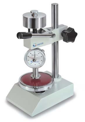 5 SHORE DUROMETER TEST STAND with HB This test stand TI is specially designed for Shore hardness testers and can be purchased optionally together with the HB.