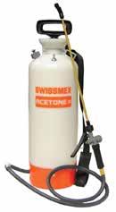 Miscellaneous Equipment Swissmex 2.4 Gallon Sprayer SAS.ACE.SPRAY Flow Rate (Depends on tip size) Other 4.2-12.6 gal/hr 16-47.