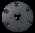 Planetary Diamond Grinders 17" or 423mm Plates ITEM NUMBER DESCRIPTION IDEAL USE SAS.200141 17" Velcro Plate for 3" Pucks SASE PDG 9500 SAS.