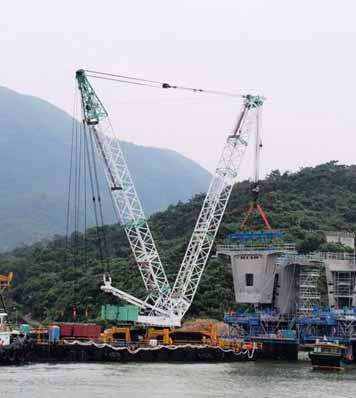 Heavy Lifting Crane Barge Tat
