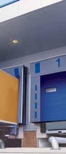 1 Sectional door 2 Rolling shutters 3 Folding doors made 4 High-speed doors 5 and rolling grilles of steel and aluminium Loading technology All from one source: for your facility construction.