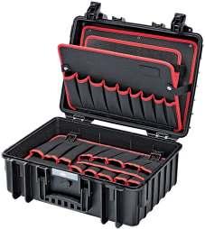 eyelets document compartment; tool panels with 35 push-in compartments