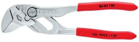 KNIPEX Mini Pliers Wrench Pliers and a wrench in a single tool Particularly suitable for