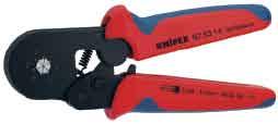 97 Self-Adjusting Crimping Pliers for End Sleeves (ferrules) with lateral access, patented 97 53 04 0.08-10.