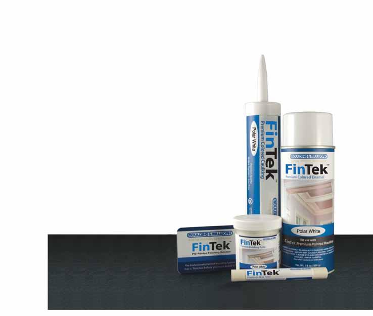 Apply a small bead of FinTek colour matched caulking over shadow lines and seams between