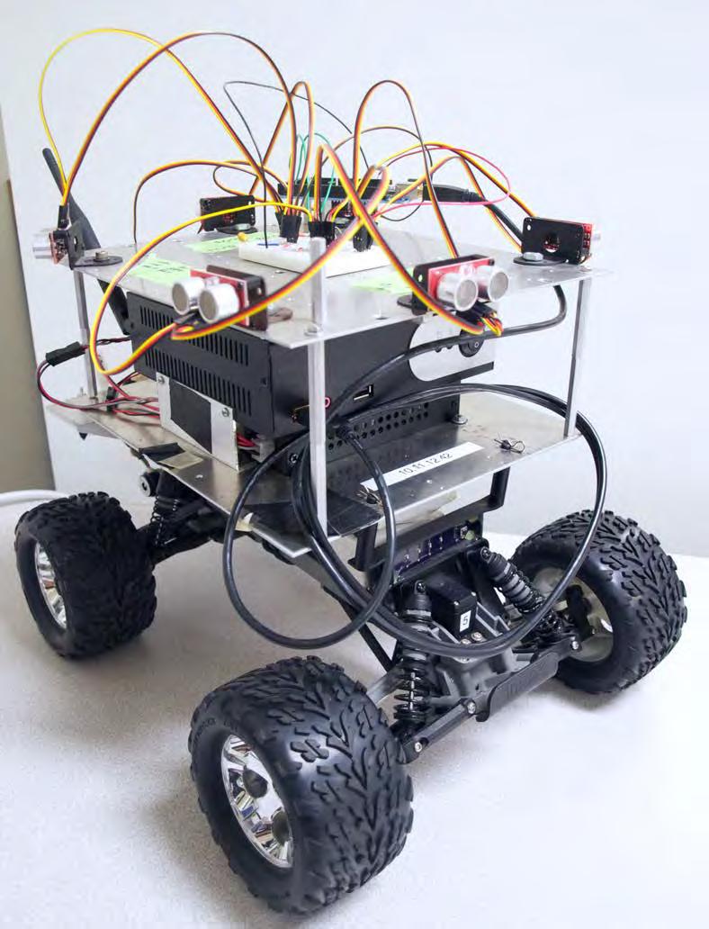 Range approach Identifies obstacles, edges, and empty spaces that are large enough to park using the ultrasound range finder Once space is identified, the robot turns into