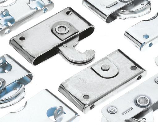 310 R5 Draw Concealed Mortise Mount High tensile Consistent pull-up Concealed installation Average ultimate tensile :,100 N (2500 lbf) Average ultimate shear : 76,920 N (292 lbf) Install assembly