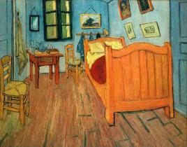 The Night Café 1888, 70 x 89 cm, Yale University Art Gallery, New Haven Source: 8 Cézanne Seurat Gauguin Bedroom in Arles 1890, 57 x 74