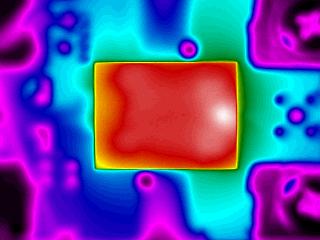 59A C OUT = 12X10µF X7R Ceramic) Figure 14 R CA (Heat Sinks Transverse Flow) 106.3 C 100 80 60 40 27.