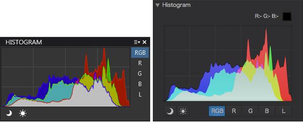 Basic Editing (Tone/Color) Histogram About the histogram Tone Exposure Compensation Contrast DxO Smart lighting Selective Tone DxO ClearView (ELITE Edition) Color White Balance About the histogram