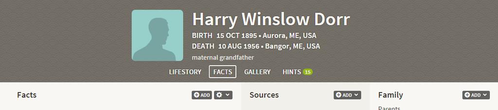 On the Profile page of an individual you can ADD facts, sources as well as other family members. A note on AncestryDNA Messaging System The AncestryDNA Messaging System is very dependable.