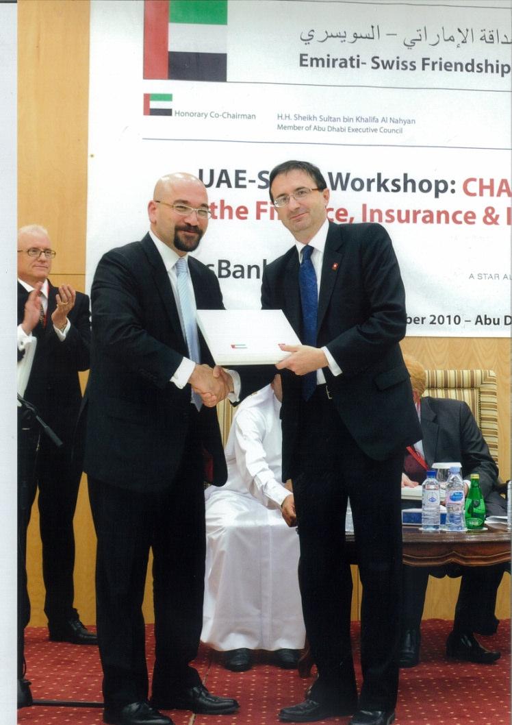 Leading Workshops Leading the UAE-Swiss