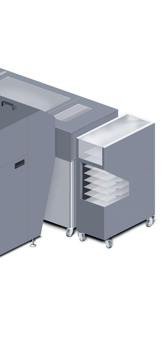 Infra Red Drier The printing unit At Durst no drums are used as in other systems. Therefore you have the advantage of image sizes up to 4 meter (13 ft.) length ideal for panorama prints in any length.