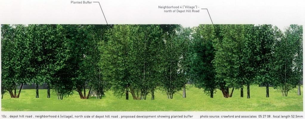 Libraries of 3D trees of various species and ages have been developed just for this purpose and are available from several on-line sources.