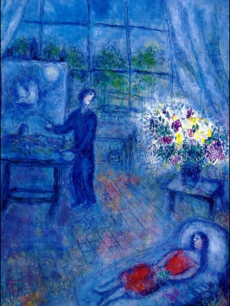 Additional Artwork Chambon Sur-Lac Artist and Model Online Sources: Cassou, Jean, Chagall, New York, 1965 Harris, Nathaniel, The Life and Work of Chagall, New York,