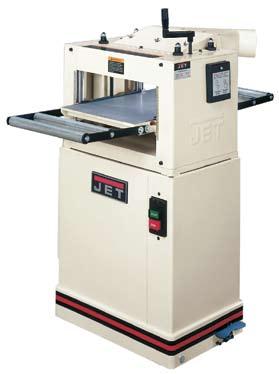 WOODWORKING REBATE Sales event PLANERS JPM-13CS, 13" Closed Stand Planer/ Molder 1-1/2HP, 1Ph, 115V/230V (Prewired 115V) Sturdy four column design for greater stability Optional molding cutters
