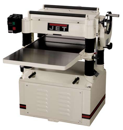 00 NEW 20" PLANER WITH helical head 5HP, 1Ph, 230V Helical insert cutterhead with staggered carbide inserts for a superior finish and quieter cut Heavy-duty cast iron and steel construction for added