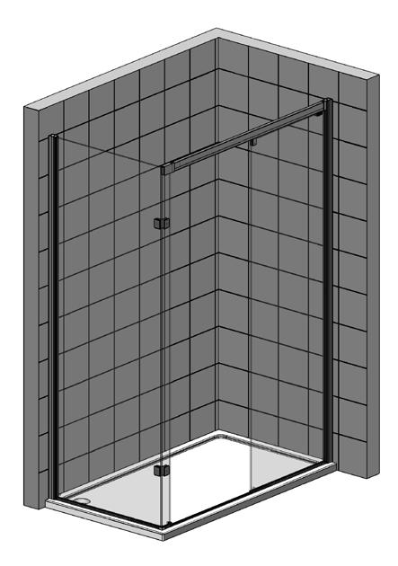 Place the Branding Clip on top of the Large Panel Assembly, position it near the vertical aluminium profile.