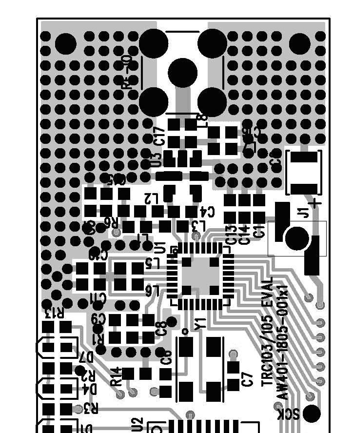 Circuit board dimensions: 1.00 x 2.