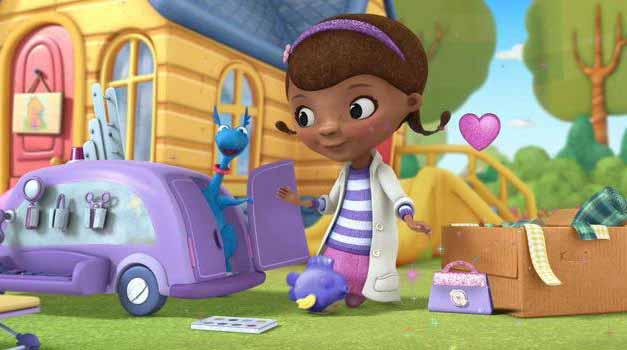 Dottie "Doc" McStuffins is a a six-year-old girl who wants to become a doctor like her