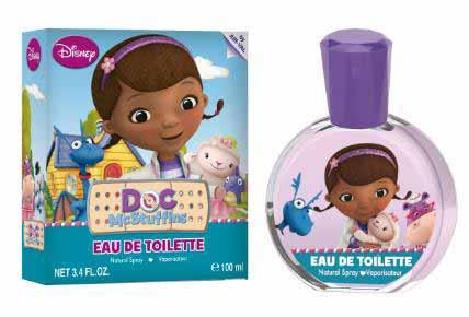 XXX DOC MCSTUFFINS EDT 100ML 6,52 Dottie "Doc" McStuffins is a a six-year-old girl who wants to become a doctor like her mother.